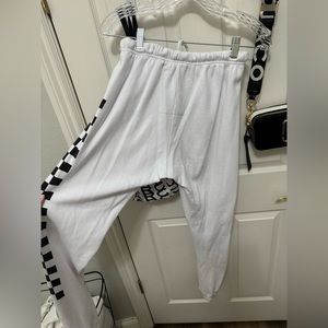 aviator nation checkered sweatpants